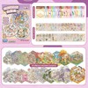 20 Sets 3D Miniature Scene Sticker Kit for Kids &