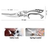 Premium Kitchen Shears for Poultry, Fish, and Vegetables, Multipurpose Cooking