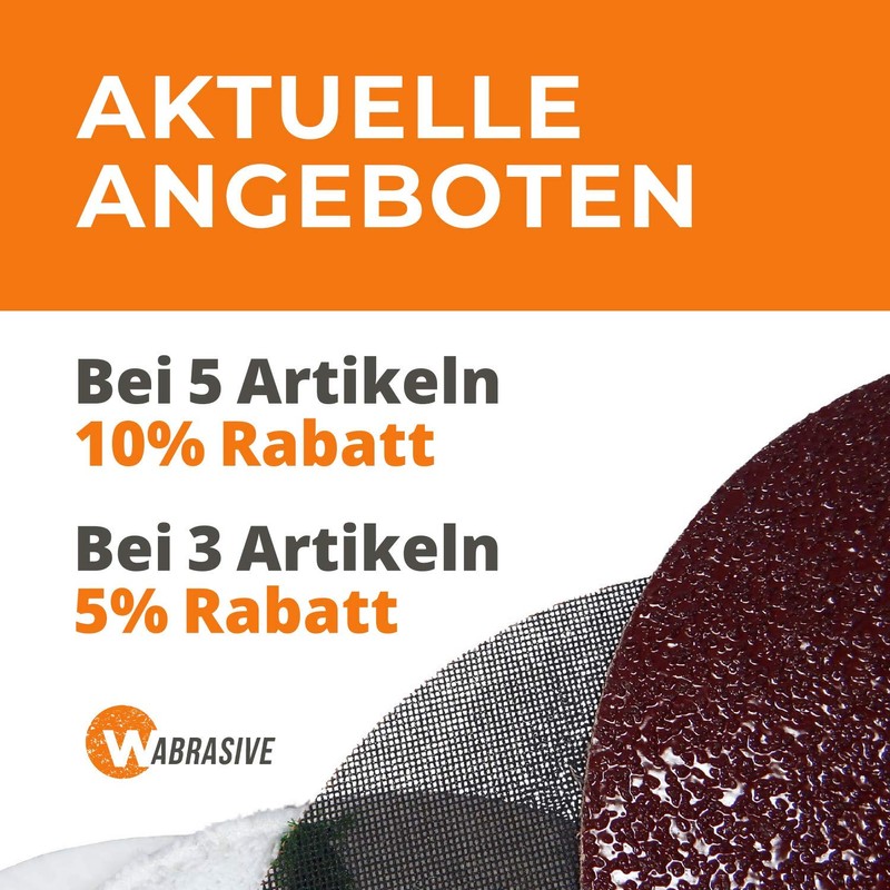 Wabrasive Professional Velcro Sanding Discs, Sandpaper Sandpaper, Sandpaper Sander, Suitable