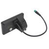 Electric Bike LCD Display Meter ABS 22.5mm 24V 36V 48V