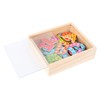 Small Foot Lettere colorate con calamita „Educate“
