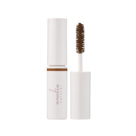 Anelia Natural Additive-Free Eyebrow Mascara [Hypoallergenic Off with Hot Water, Produced by Hina Yoshikawa] 0.2 oz (6.6 g) (Apricot Brown)