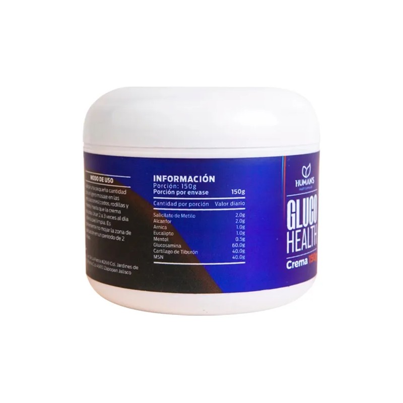 Human's Health Science Lab Glucohealth Crema Muscular 150g