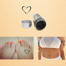 You&Me Tattoo Stamp Love Arrow 10 Children's Play / 유앤미 타투 도장 사랑의 화살 10개 어린이 놀이