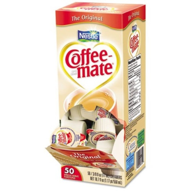 COFFEE MATE 35110BX Original Creamer, 0.375 Fl. Oz (50 Count),