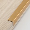 Coengwui Aluminum Corner Guards, Peel and Stick L-Shaped Molding Trim