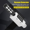 Vacuum Ejector, Akozon Vacuum Generator Valve CV-20HS Pneumatic Air Exhaust