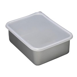 Taniguchi Metal Rapid Chilling Lid, Aluminum, Storage Container, Deep Type, 9.5 x 7.2 inches (24.2 x 18.2 cm), Large, Made in Japan, Stackable, Meal Prep