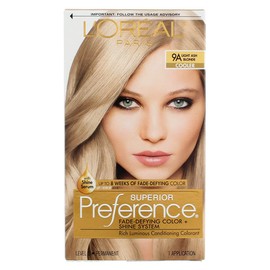L’Oreal ParisSuperior Preference Light Ash Blonde 9A Cooler,1 Each (Pack of 3)