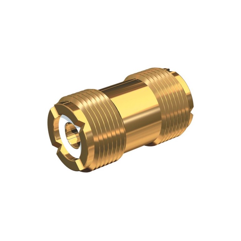 Shakespeare Unisex-Adult Shakespeare PL-258-G Barrel Connector for PL-259-Ended Cables 3003.4120,