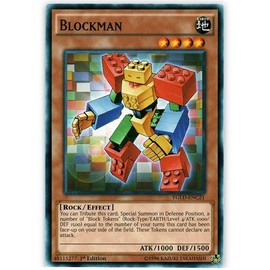 YU-GI-OH! - Blockman (YGLD-ENC21) - Yugi's Legendary Decks - 1st Edition - Common