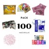 Eco R. 100pza Lote Skin Care Surtido Mixto Cuidado Piel