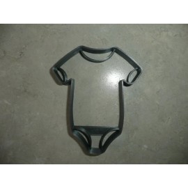 AJT BABY SHOWER THEMED DETAILED BODYSUIT COOKIE CUTTER MADE IN USA PR4940