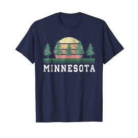 Minnesota MN Retro Vintage Gift Men Women Kids T-Shirt