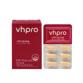 Vitamin House Liver Care Milk Thistle 30 tablets, 6 pcs / 비타민하우스 간케어 밀크씨슬 30정, 6개