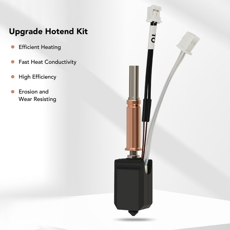 Pyhodi Upgrade Hotend Kit, Ceramic Heater 0.4mm Hardened Steel Nozzle