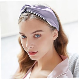PACKOVE 4Pcs Women Headbands Elastic Cross Knot Hairbands for Face Washing Exercise Yoga and Daily Wear Smooth Stretchy for Ponytail Curly Hair