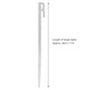 6pcs 420 Stainless Steel Canopy Tent Stakes Thickened High Hardness