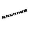 For Toyota Overlays! Gloss Back 4Runner Liftgate Nameplate Emblem Tailgate