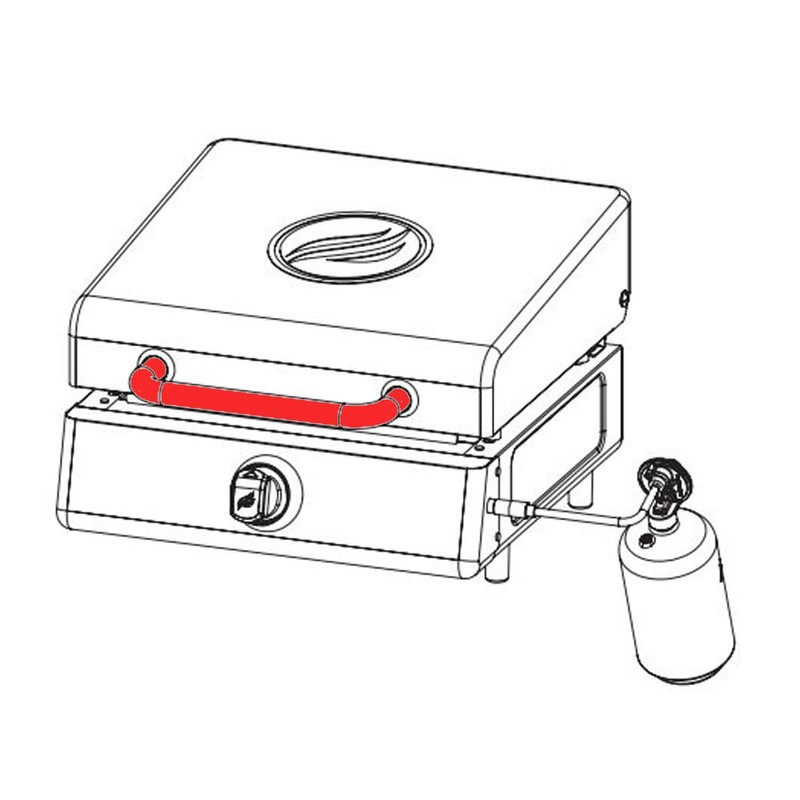 Grill Parts For Less Blackstone 11.5" Griddle Handle: RP 80401