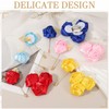 sourcing map 7 Pcs(6pcs Pins + 1 Brooch) Yellow Artificial