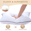 HUXMEYSON Pillows Standard Size Set of 4, Bed Pillows Set