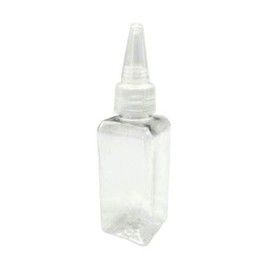 JQ 50ml Cosmetics Pointed Cap Decoction Bottle Cream Oil Container Transparent Multi-purpose Kitchenware / 화장품 50ml 뾰족캡 소분공병 크림 오일용기 투명 다용도 주방잡화