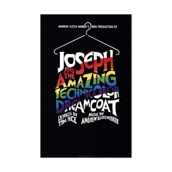 Joseph and The Amazing Technicolor Dreamcoat Poster Broadway Theater Play