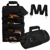 Tool Organizer Bag Foldable Roll Up Heavy Duty with 2
