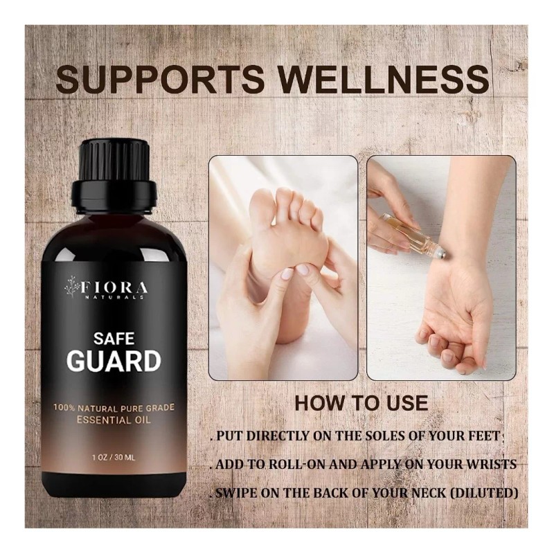 Fiora Mezcla Aceites Esenciales Aromaterapia Contra Ladrones