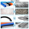 Feelers Pneumatic PU Tubing, 1/4"OD Hose PU Polyurethane Air Hose