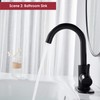 RODDEX Wet Bar Sink Faucet Stainless Steel One Hole 360