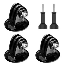 Sametop Tripod Mount Adapter Screw Mount Compatible with GoPro Hero 13, 12, 11, 10, 9, 8, 7, 6, 5, 4, Session, 3+, 3, 2, 1, Hero (2018), Fusion, Max, DJI Osmo, Sjcam, Xiaoyi Action Cameras (5 Packs)