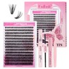 FADLASH DIY Lash Extensions Kit, 40D 0.07 D Curl Lash
