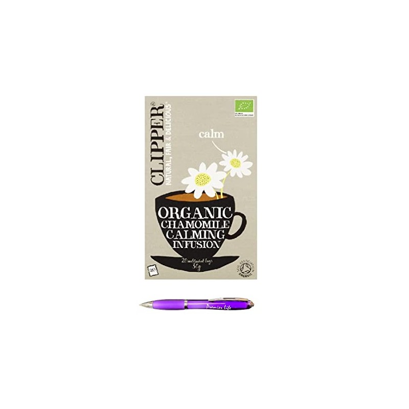 Clipper Organic Chamomile Tea Bag Infusion - 20 Teabags -