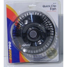 RoadPro RP-1137 Quick Clip 12V Multi-Mount Oscillating Auto Fan - New