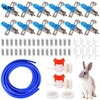Automatic Rabbit Watering Kit - Including 5/16" Hose, 16 PCS