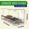 Window Bird Feeder by Nature's Hangout - Award-Winning Transparent Acrylic