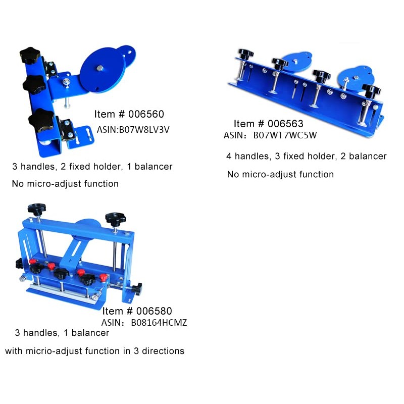 INTBUYING Precision Micro-Registration Screen Printing Hinge Clamp for Silk Screen