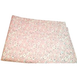 Cotton Craft Fabric Bundles Patchwork,Fabric Fat Quarters Bundle 7PCS 50 x 50cm Fat Squares Sewing Patchwork Different Pattern Cloths DIY Scrapbooking Artcraft (Pink-7-50 * 50)