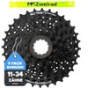 MSZweirad Shimano Bicycle Cassette 9-Speed CS-HG200 Selectable 11-32 | 11-34