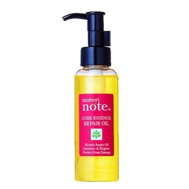 materi note Cua Essence Hair Oil Improve Hair Quality Oil Keratin, Non-sticky, Beauty Salon Exclusive Non-Rinse Treatment 3.4 fl oz (100 ml)