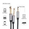 DMiotech 3.5mm 1/8" Mail TRS to 2 x 2 x