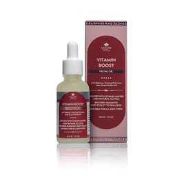 Nature Spell Vitamin Boost Face Oil 30ml – Infused with Marula Oil and Evening Primrose – Restores Radiance & Vitality to Dull Skin – Skincare Facial Oil - Suitable for All Skin Types