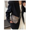 SOLY HUX Women's Leopard Crossbody Bags Flap Buckle PU Leather