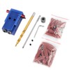 Pocket Hole Drilling Jig Kit Woodworking Oblique Drill Guide Set