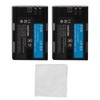 2pcs Camera Battery 2750mAh 7.2V for LP E6 E6N R5