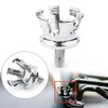 GZYF Motorcycle Crown Style Rear Seat Bolt Screw for Harley
