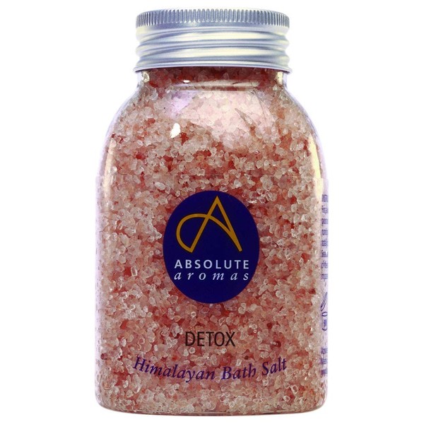 Absolute Aromas Detox Bath Salts 290g - Natural Pink Coarse