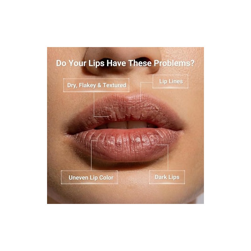 Dr.Leo Suero Labial Multipeptídico, Bálsamo Labial Anti-edad Hidratante Voluminizador Piel